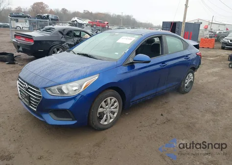 2021 Hyundai Accent Se из США, поврежденный, VIN 3KPC24A69ME131202